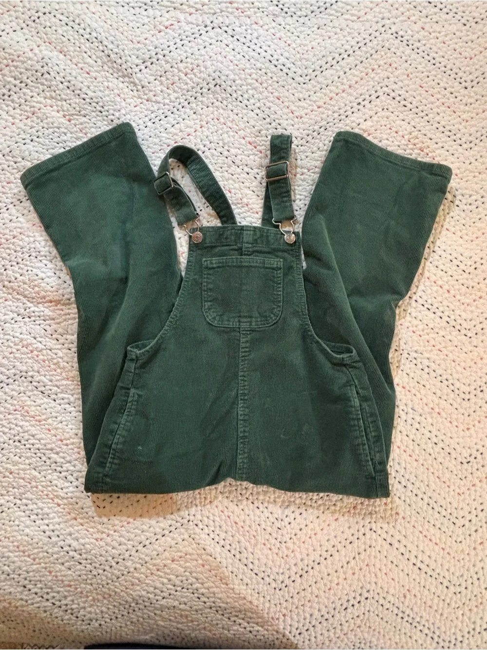 Cat & Jack Forest Green Corduroy Overalls
